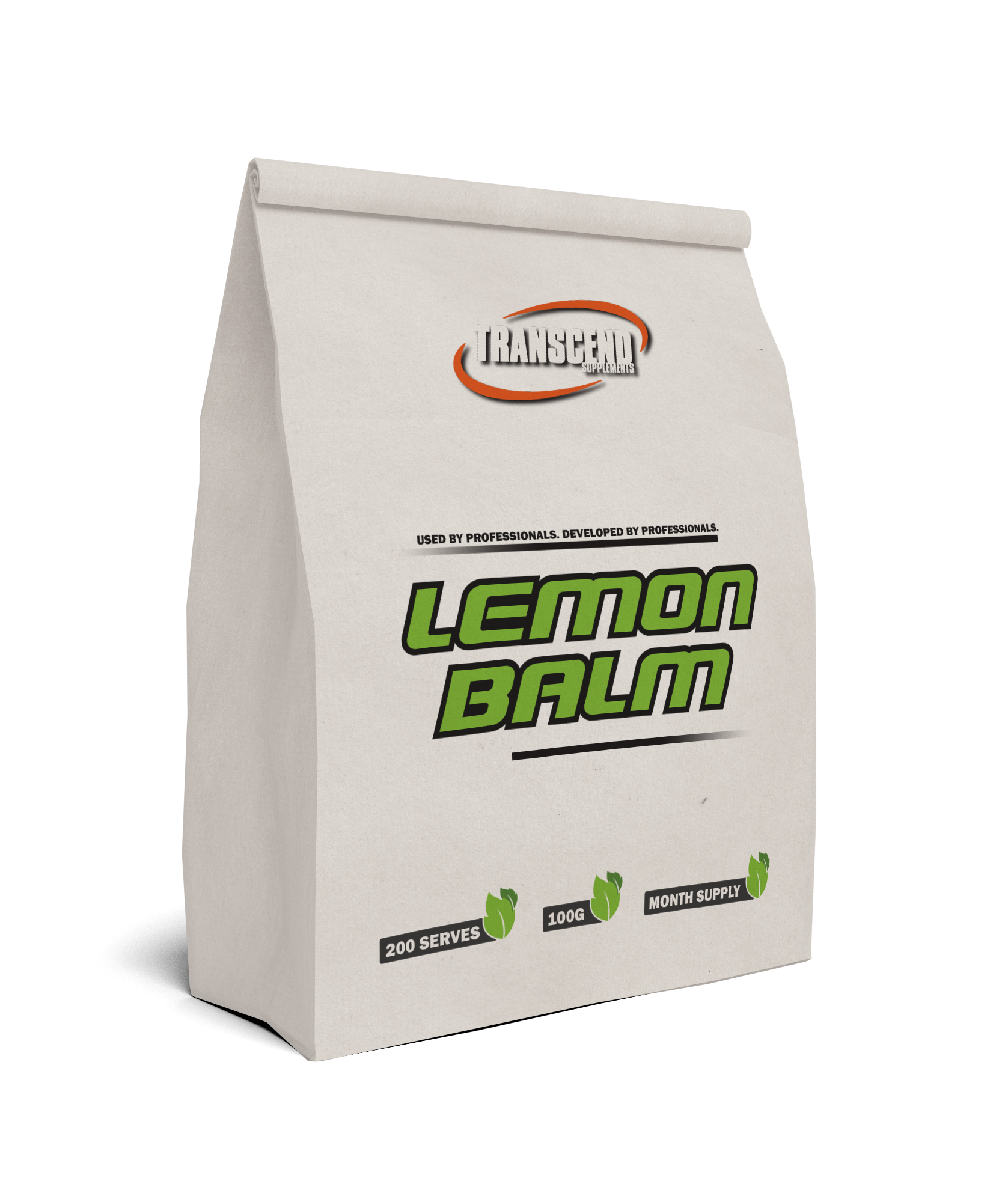 Transcend Supplements Lemon Balm Melissa Officinalis Powder 100g